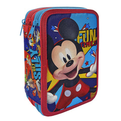 Κασετίνα Γεμάτη Τριπλή Mickey