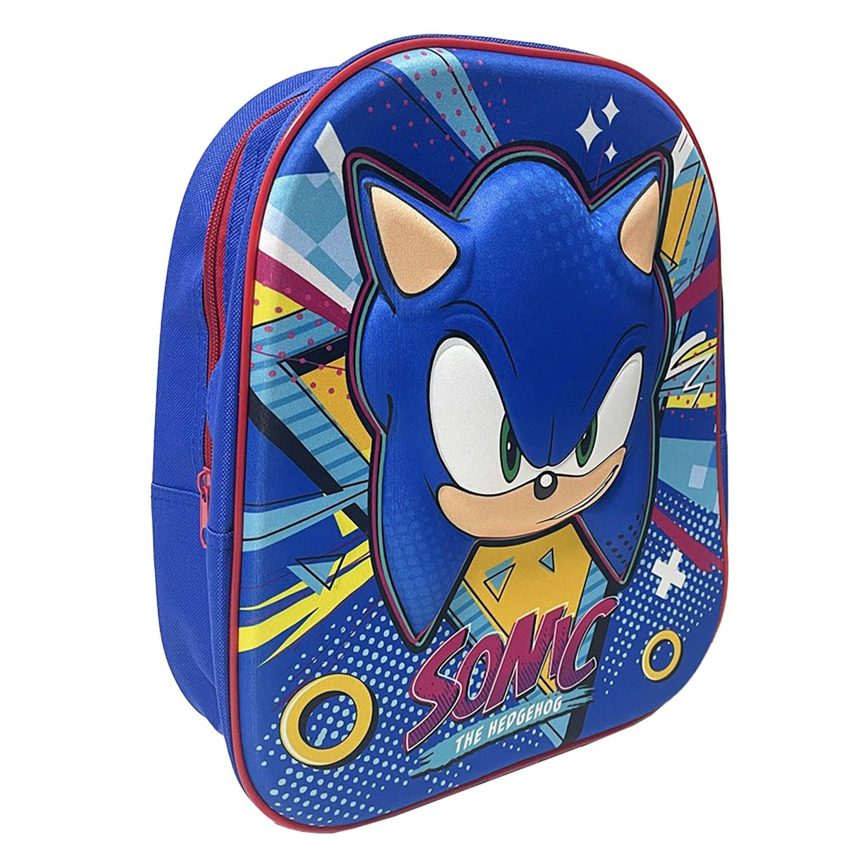 Τσάντα Πλάτης Νηπίου Sonic 3d 31cm