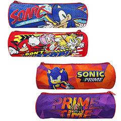 Κασετίνα Βαρελάκι Sonic 23x8cm