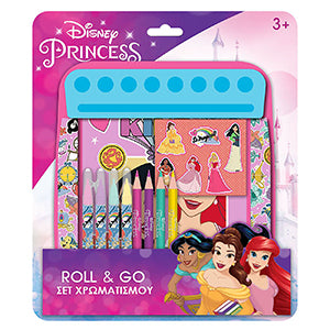 Σετ Χρωματισμού Roll & go  Disney Princess