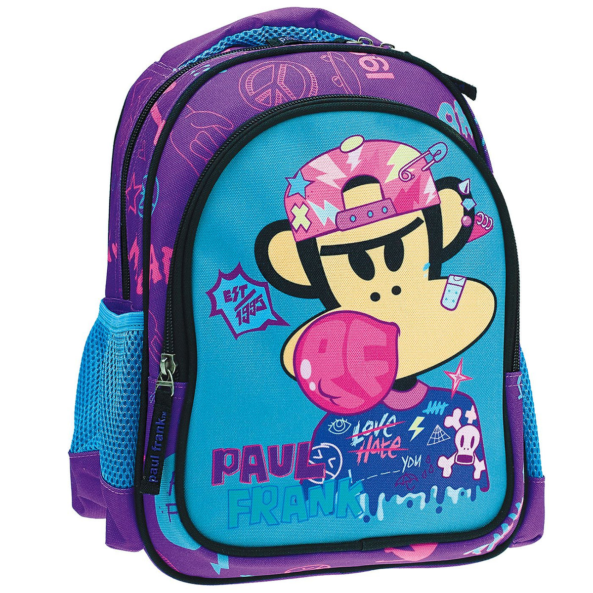 Τσάντα Πλάτης Νηπίου Ανατομική Paul Frank Bubble 30x25x15cm