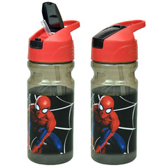 Παγούρι Πλαστικό ps 550ml Spiderman Black City 21x7cm 550ml