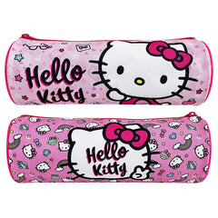 Κασετίνα Βαρελάκι Hello Kitty 23x8cm