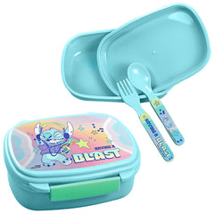 Δοχείο Φαγητού Πλαστικό pp 900ml Stitch 17,5x7x13cm 900ml