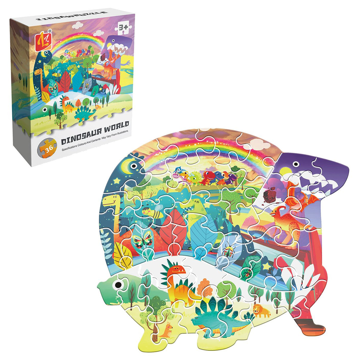 Παζλ 36 τεμ dinosaur world