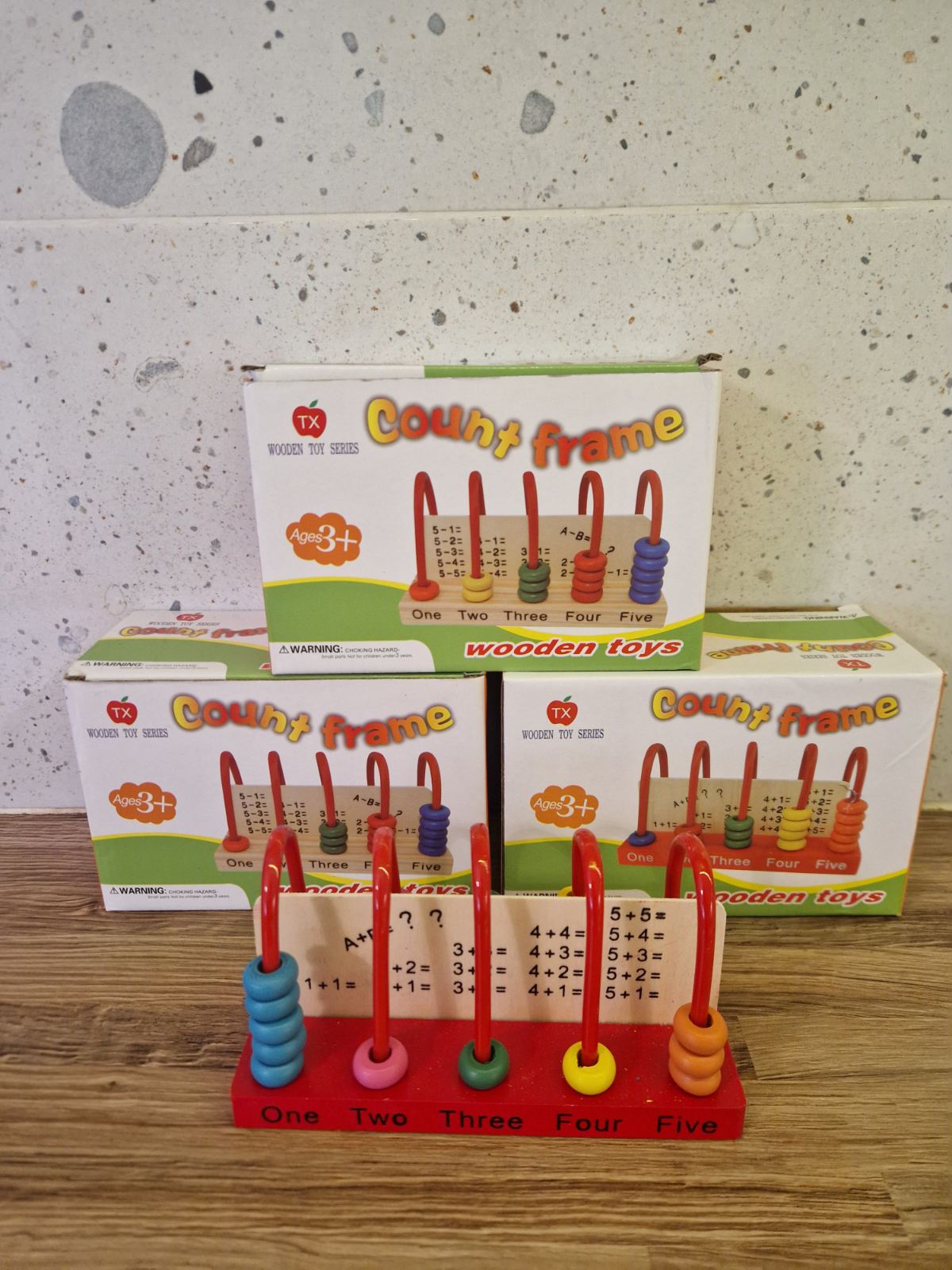 Ξύλινο Παιχνίδι Count Frame