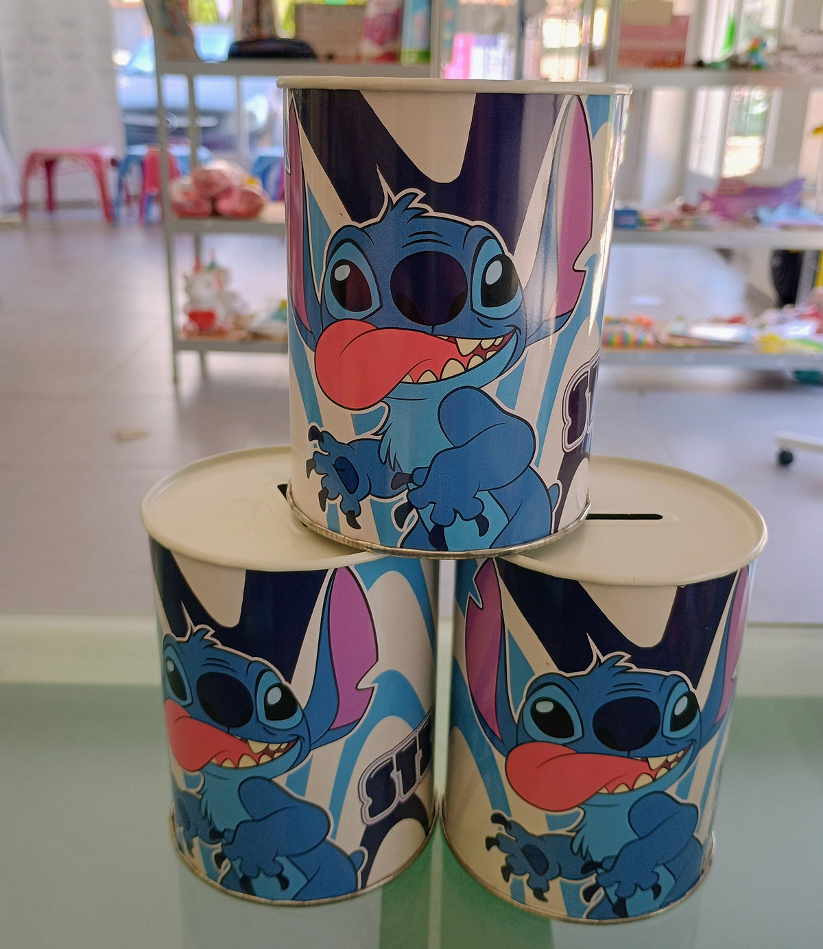 Κουμπαράς Stitch🩵