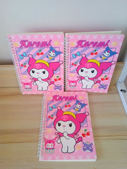 Τετράδιο Kuromi pink